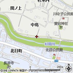 福島県いわき市好間町川中子（中島）周辺の地図