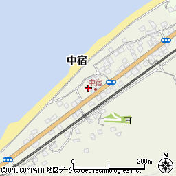 新潟県糸魚川市中宿261周辺の地図