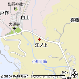 福島県いわき市平鎌田江ノ上112周辺の地図