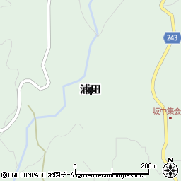 新潟県十日町市浦田周辺の地図