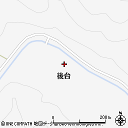 福島県いわき市遠野町入遠野後台76周辺の地図