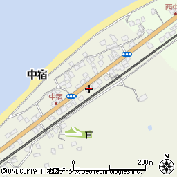 新潟県糸魚川市中宿2434周辺の地図