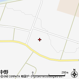 福島県白河市表郷中野社壇周辺の地図