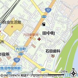 田中町会館周辺の地図