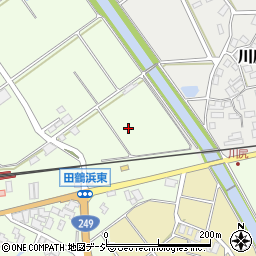 石川県七尾市田鶴浜町（へ）周辺の地図