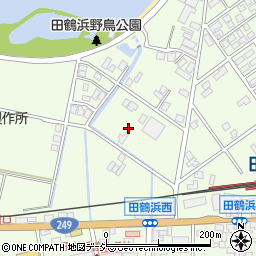 石川県七尾市田鶴浜町（チ）周辺の地図