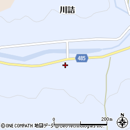 新潟県糸魚川市川詰844周辺の地図