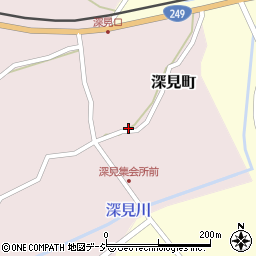 石川県七尾市深見町タ36周辺の地図