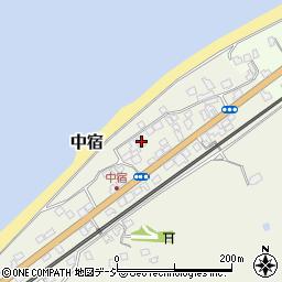 新潟県糸魚川市中宿176周辺の地図