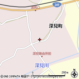 石川県七尾市深見町タ26-1周辺の地図