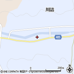 新潟県糸魚川市川詰604周辺の地図