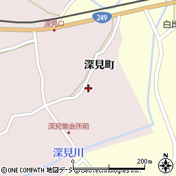 石川県七尾市深見町タ8周辺の地図