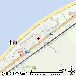 新潟県糸魚川市中宿163周辺の地図