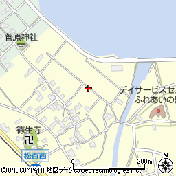 石川県七尾市松百町カ周辺の地図