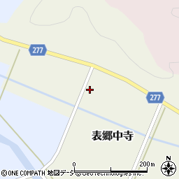 福島県白河市表郷中寺川田3周辺の地図