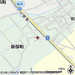 石川県七尾市新保町タ周辺の地図