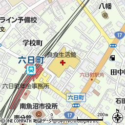 米倉医院周辺の地図