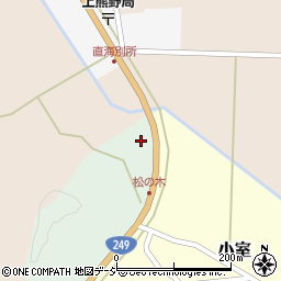 石川県羽咋郡志賀町松木ロ周辺の地図