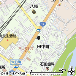 ａｐｏｌｌｏｓｔａｔｉｏｎ六日町ＳＳ周辺の地図
