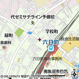 新潟県南魚沼市六日町周辺の地図