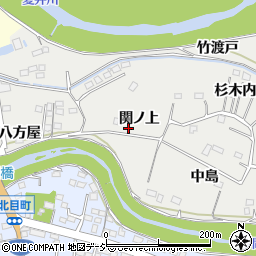 福島県いわき市好間町川中子関ノ上周辺の地図