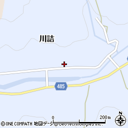 新潟県糸魚川市川詰980周辺の地図