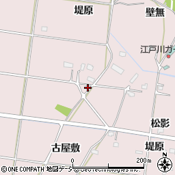 福島県いわき市平下神谷古屋敷周辺の地図