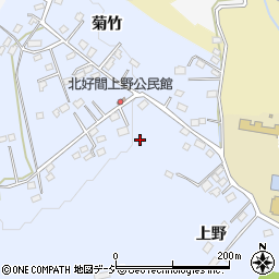 福島県いわき市好間町北好間上野周辺の地図