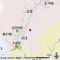 福島県いわき市平大室周辺の地図