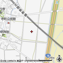新潟県上越市寺町周辺の地図