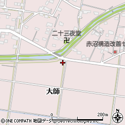 福島県いわき市平下神谷大師周辺の地図