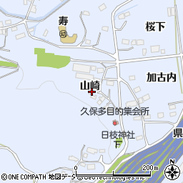 福島県いわき市好間町北好間山崎42周辺の地図