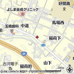 渡辺豆腐店周辺の地図