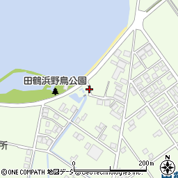 石川県七尾市田鶴浜町ヨ周辺の地図