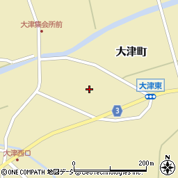 石川県七尾市大津町井周辺の地図
