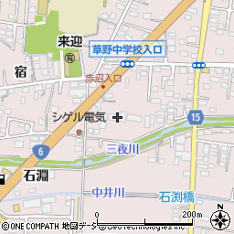 福島県いわき市平下神谷内宿15周辺の地図