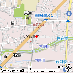 福島県いわき市平下神谷内宿22周辺の地図