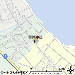 石川県七尾市新保町周辺の地図