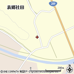 福島県白河市表郷社田（玉岡）周辺の地図
