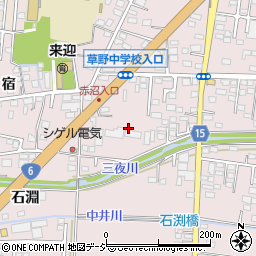 福島県いわき市平下神谷内宿27周辺の地図