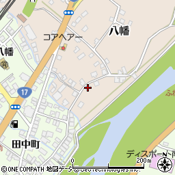 新潟県南魚沼市八幡168周辺の地図