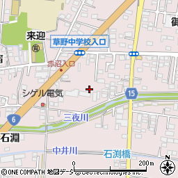 福島県いわき市平下神谷（内宿）周辺の地図