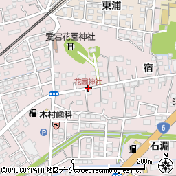 花園神社周辺の地図