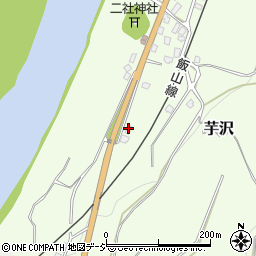 新潟県十日町市芋沢周辺の地図