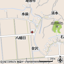 福島県いわき市平中神谷八幡目周辺の地図