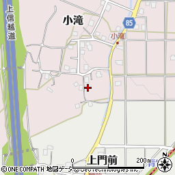 新潟県上越市小滝918周辺の地図