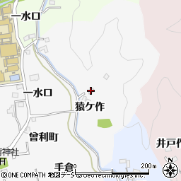 福島県いわき市平幕ノ内猿ケ作周辺の地図