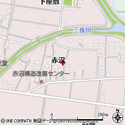 福島県いわき市平下神谷赤沼周辺の地図