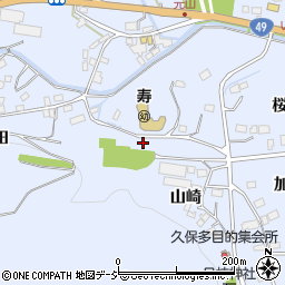 福島県いわき市好間町北好間塊坪周辺の地図