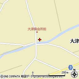 石川県七尾市大津町ワ周辺の地図